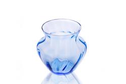 Blå Vase i Swirl Mønstre
Fra Anna von Lipa
Mundblæst Glas