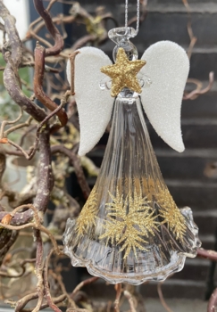 Håndlavet Engel
Julepynt
Tjekkist glaskunst