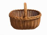 Bykurv med hank, perfekt til opbevaring derhjemme, indkøb eller picnic