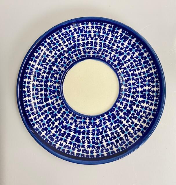 Ægte Polsk Keramik - kop
Håndlavet og Håndmalet
Mønster "Blomster Mosaik"