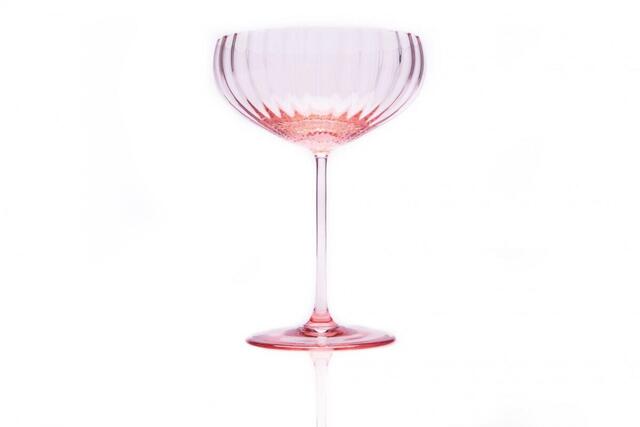Lyon Champagneglas krystal i rosa
Mundblæst
Anna von Lipa