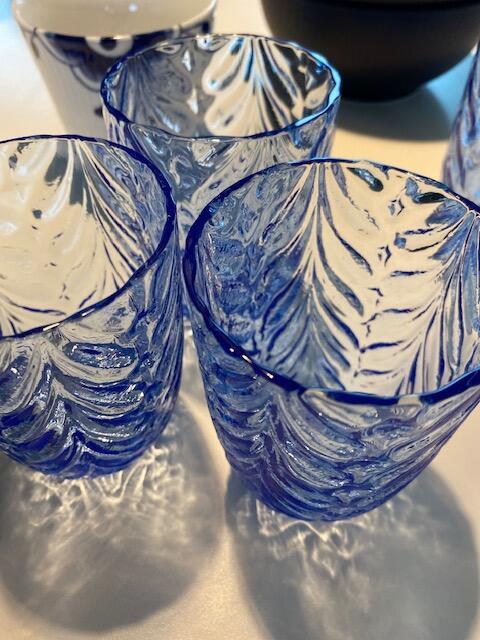 Vandglas i blå - 250 ml
Anna von Lipa
Mundblæst krystalglas