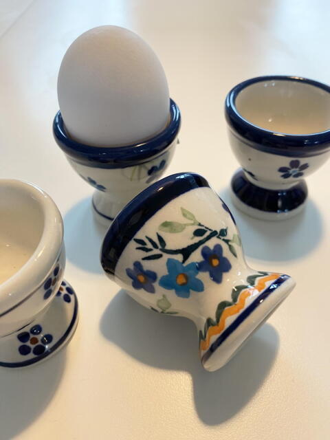 Æggerbæger keramik 
Polsk Keramik