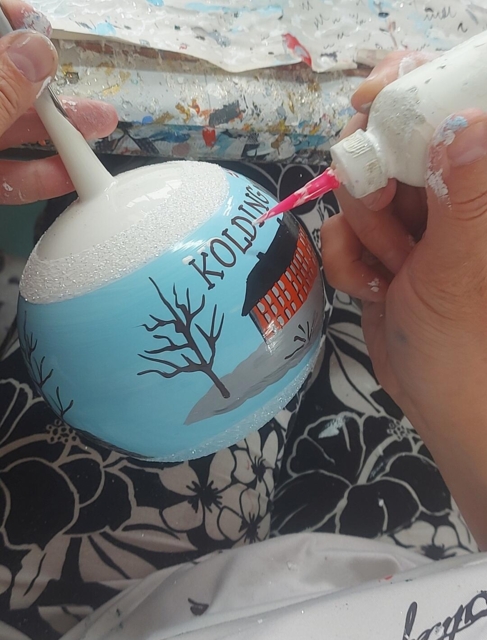 Kolding Julekugle
Unika Design
Håndlavet Julekugle