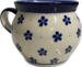 Ægte Polsk Keramik Krus 40 cl Håndlavet og Håndmalet
Mønster "Sommer Prikker"