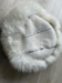 Stor hundeseng i ægte lammeskind
100 % naturvarer
diameter 60 cm