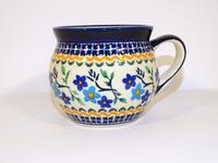 Krus 20 cl - Polsk Keramik - Blomster Mosaik