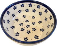 Skål 16 cm - Polsk Keramik - Sommer Prikker