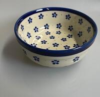 Skål 16 cm - Polsk Keramik - Sommer Prikker