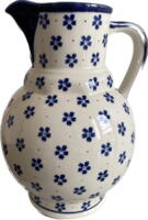 Kande 1,75 L - Polsk Keramik - Sommer Prikker
