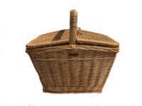 Picnickurv med låg - 41 cm