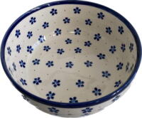 Skål 20 cm _ Polsk Keramik - Sommer Prikker