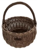 Lille kurv i flet 22 cm