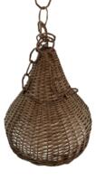 Lampeskærm i naturflet - 35 cm